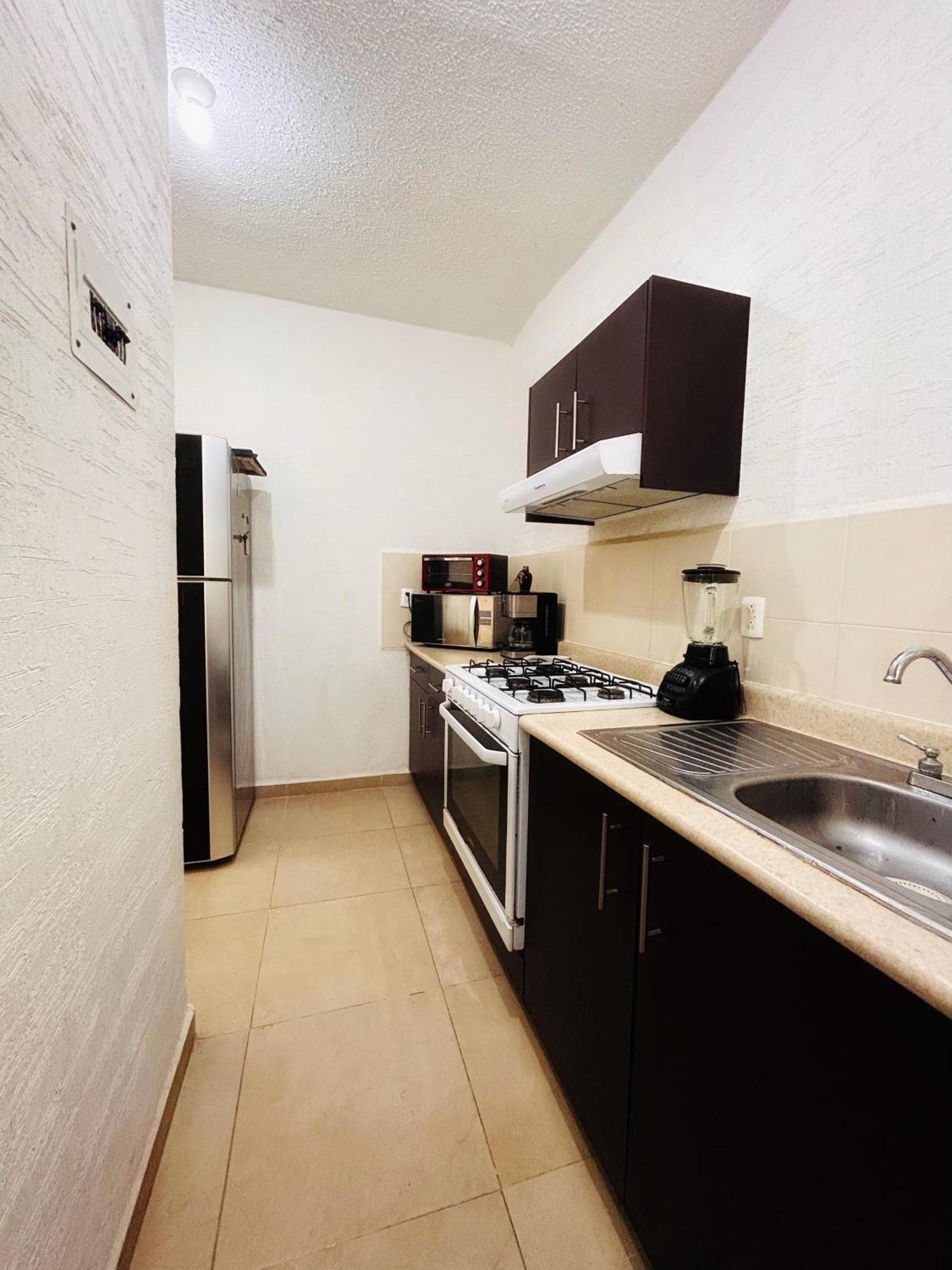 Apartamento Frente Alberca Estilo Tulum Playa del Carmen